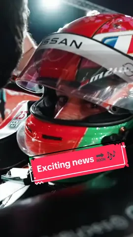 So many exciting things happening next week 👀 🏎️🎶 Stay tuned people 🤝 @nissan #FeelElectric #NissanFormulaE 