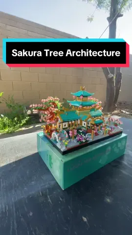 Love the Sakura Trees! #mrksworkshop #SakuraTreeArchitecture #🐐 