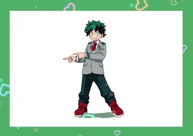 #ヒロアカ　#爆豪　#出久  かくかくデクくんのポケダンス