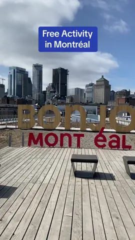 Have y’all been here? #montreal #mtl #quebec #vieuxport #oldport #oldmontreal #oldportmontreal #texan #freeactivity #vieuxportmontreal #thingstodoinmontreal #grandquai #downtownmtl #park #habitat67 