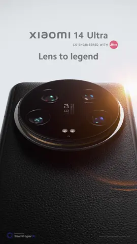 A perfect choice for those who demand the best. #Xiaomi14Ultra is truly designed for all your needs. 🟠📷🔴 #LensToLegend