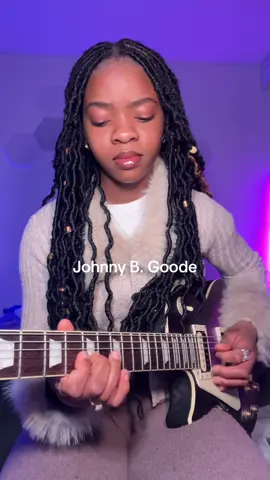 Can’t upload the whole thing coz it keeps getting muted #beccasmelodies #guitarcover #chuckberry #fyp 