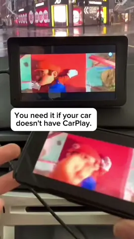 A carplay with lowest price for your 20 years old car 😃#carplay #drive #fyp #tiktokshopping 