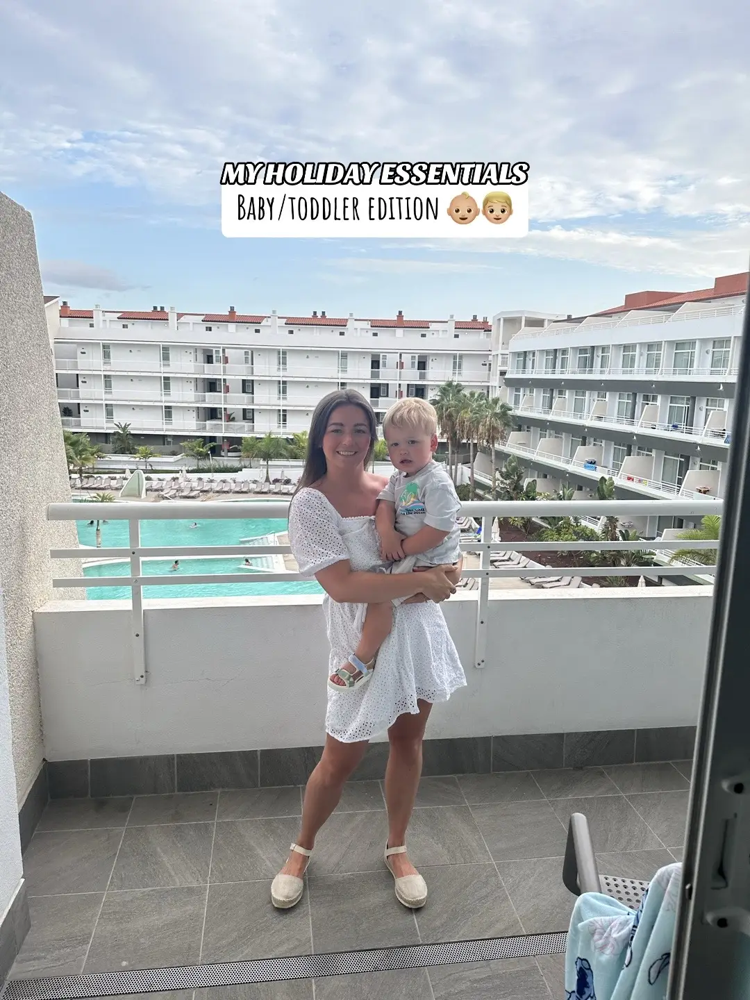 Sooo excited to go away again later this year! These are what I found to be essential going away with an 8 month old/19 month old 😌 Let me know your holiday essentials? Alb will be 2.5 when we go this year! #holidaywithbabies #vacationwithbabies #travelwithkids #toddlertravel #travelwithbaby #spain #majorca #babiesfirstholiday #flightwithbaby #flightwithtoddler #holidayvibes #travelplans #babytiktok #babylove #firsttimemom #firsttimemum #mumsofinsta #mumsoftiktok #mumlife #MomsofTikTok #mumsoftiktokuk #babyboy #trendingvideo #videotrend #toddlervacation #holidaywithkids #travelhacks #toddlertravelhacks #toddlertraveltips 