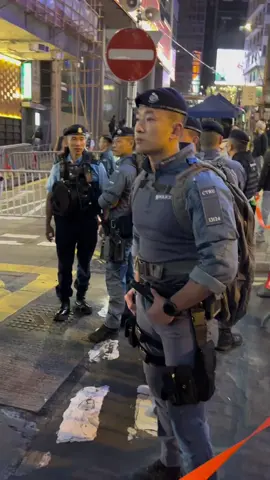 Most handsome police: Hongkong police #foryou #fyp #china #army 