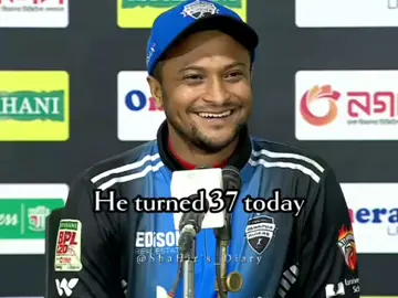 1,2,3......37 Old but still young!  On this day, 37 years ago in 1987, Shakib Al Hasan was born. In his 17 years of career, he has been representing Bangladesh in the world cricket consistently. Happiest Birthday To the heart of Bangladesh Cricket❤️🇧🇩 Stay Blessed Shakib Al Hasan ✨ #foryou #viral #trending #メSEMON #foryou #viral #trending 