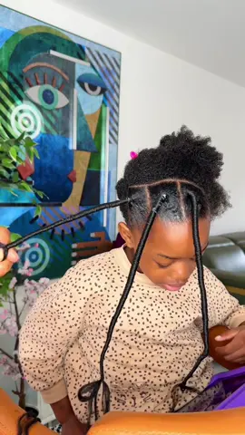 African threading hairstyle😍 #hairstyle #naturalhair #yarn #4chair #hairtransformation #olivia_chukwu 