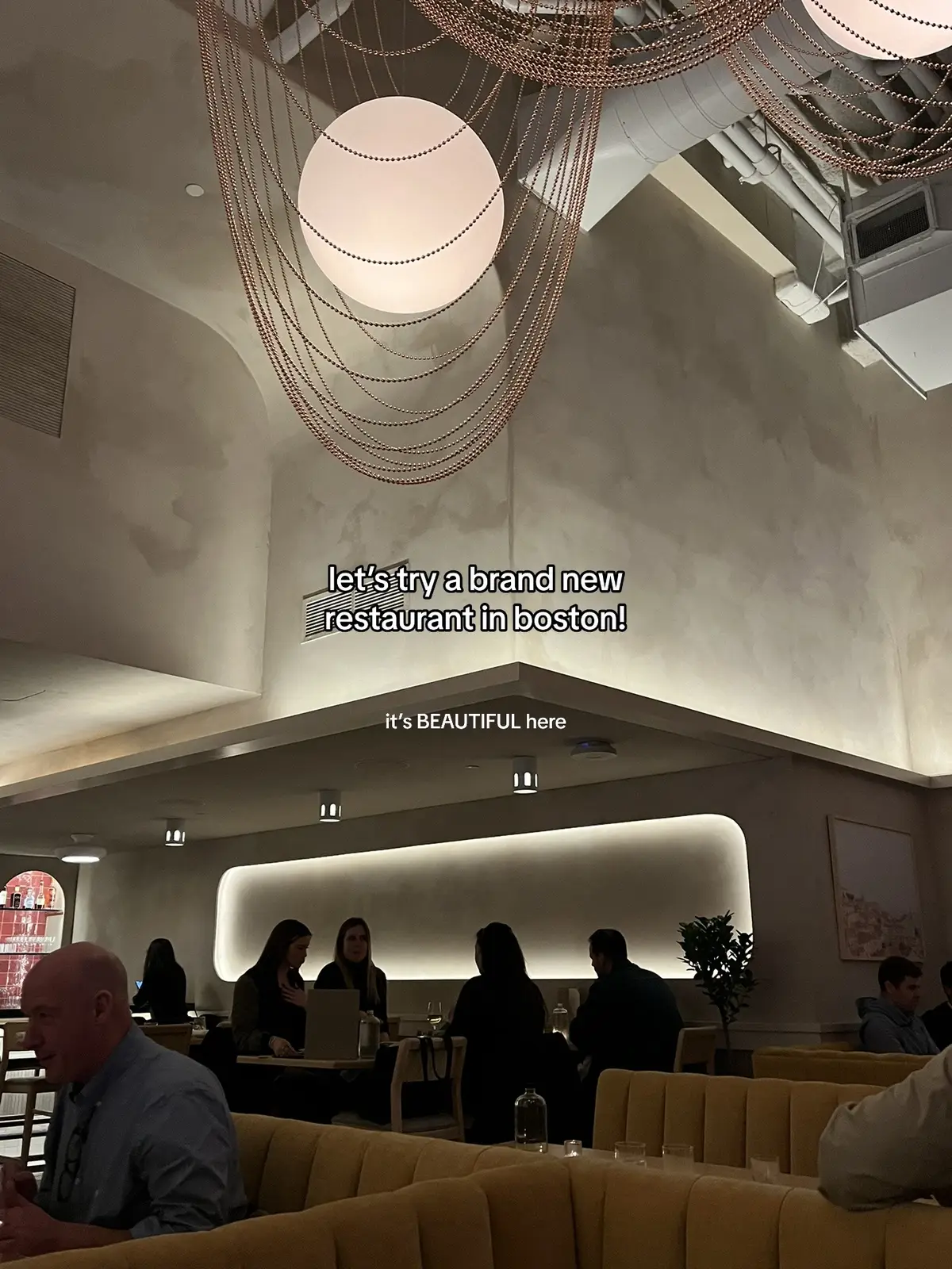 will never get tired of trying new restaurants- this place was gorgeous! elevated, elegant, modern 👏🏼 #bostondatenightspot #lifeinboston #newrestaurantboston #baleiaboston #cocktailbarboston 