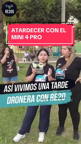 Tarde dronera con RE20S Siempre es bueno capturar los momentos más bellos del día. Y que mejor que el atardecer  Coméntanos si te gustaría conseguir tomas hermosas con tu dron DJI #dji #mini4pro #drone #re20s