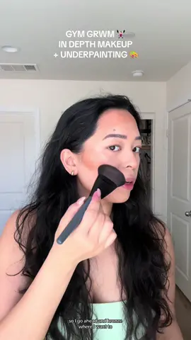 I love underpainting so much to get a natural finish that lasts all day 🧑🏻‍🎨 🎨 also i love these @roseandbenbeauty brushes by @Rose Siard  - amazing if youre looking for synthetic PRO brushes   #grwm #grwmmakeup #underpainting #makeupfordryskin #oliveskin #darkcircles #beautytips #foryou #foryourpage #fypシ  
