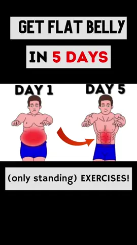 Exercises For Flat Tummy #exercises #exercisestolosebellyfat #workout #tummyfatworkout #sport #gym #homeexercises #Fitness #foryou #viral #standingexercises