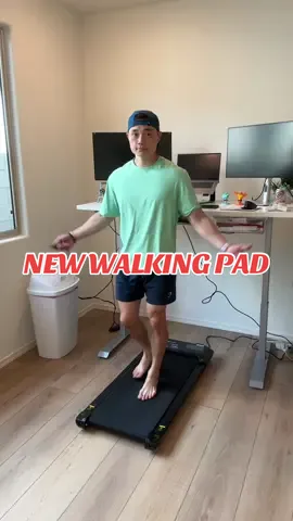 Time for an upgrade for my walking pad, from @Superun @SupeRun Shop  #walkingpad #wfh #underdesktreadmill #treadmilldesk #treadmill 
