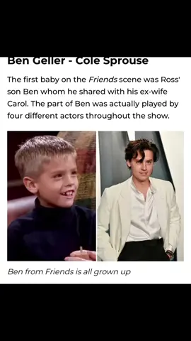 Some of the kids that appeared on Friends. #friends #friendstvshow #friendstiktok #friendsforever 