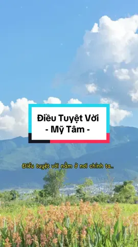 🎼Ðiều Tuyệt Vời - Mỹ Tâm #CapCut #lyrics #nhachay #nghenhacvuive #music #lyrics 