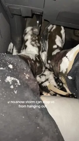 2 hours and 1 dent in the minivan to get ben unstuck from 2 snowbanks 
