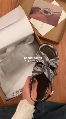 Cantik banget ❣️✨ #sandal #sandaltali #fy 