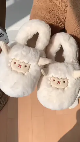 Phòng Ngủ Ấm Dép Cotton Trọn Gói Gót Mềm Đáy Trăng Giày Nữ Mùa Đông Mới Hoạt Hình Cừu Đáy Dày Sang Trọng Giày ##depxinh##depnuxinh##depxinhmoingay##xuhuong##trending##odaycobandophake