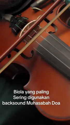 Instrument Biola yang paling  Sering digunakan backsound Muhasabah Doa #violin #muhasabah #sulthanel #violinviral #viral #viralvideo 