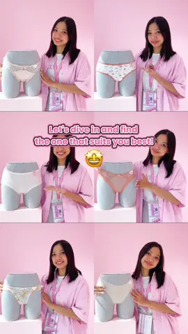 Explore 6 types of 6IXTY8IGHT panties, find your perfect fit girls! 🫶🏻🩲💗 #68Indonesia #68lingerie #6ixty8ight #68homewear #68nyaERA #68fashion #erajayaactivelifestyle #fashion #Lifestyle #fyp