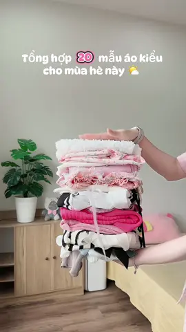 Gợi ý các mẫu áo màu sắc cho mùa hè 🌤️🍓🌷 #outfitmuahe #Summer #OOTD #luvyourselfnth 