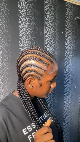 Straight all back so cute ❤️ #shugastouchnigeria #calabar #calabar #explorepage #braidstyles 