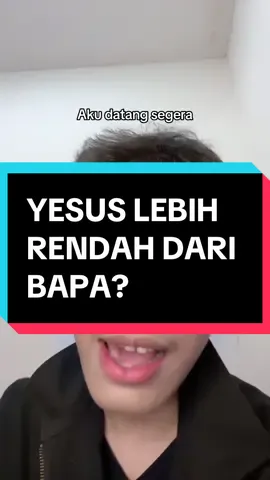 #stitch dengan @LICENG SING SHUWE Yesus Lebih rendah daripada Bapa #fyp #fypシ゚viral #fypage #untukmu #beranda #masukberanda #foryou #ramadhan #puasa #yesus #kristen #rohani_kristen #bapa #allah #alkitab #menjawabtuduhan #takjil 