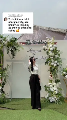 Trả lời @HanhSopOnline95 Thật sự là lấy chồng xong đổi gu ăn mặc đó mn ơi ,ngày xưa toàn 2s váy ngắn giờ á lúc nào cũng phải kín đáo lịch sự mới tự tin được #trinhquynhdung #xuhuong #xuhuongtiktok #fpy 
