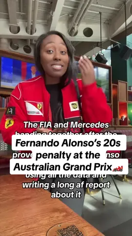I didn’t understand the penalty until after the race and when I tell you, it was a long report phew! It made a lot more sense why he crashed tbf #AusGP #Formula1 #f1contentcreator #f1tiktok #f1 #formulaone #formulaonetiktok #australiangrandprix #georgerussell #fernandoalonso 