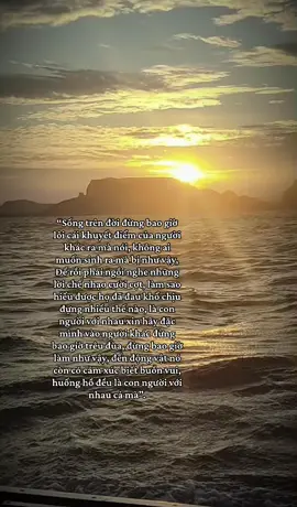 Muốn nói gì cũng được nhưng hay đặc mình vào hoàn cảnh của người đối diện trước. #viral #fyp #xh #xhtiktok #dongtien 