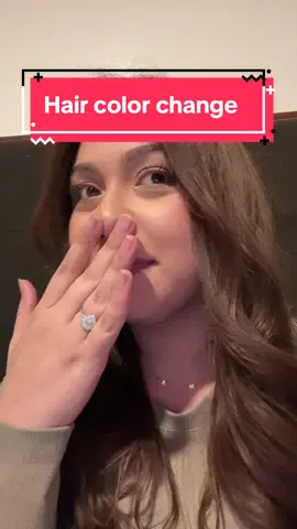 I did it 👀🤭 what do you think?  #blondetobrown #fyp #hairdye #agebeautifulhaircolor #agebeautiful 