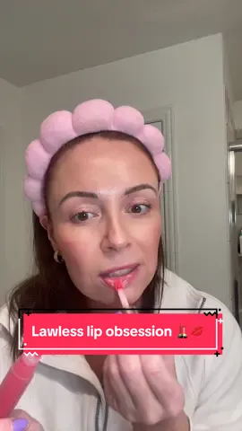 This Lawless lip balm and gloss have me in a choke hold 🌸💕😍 I’m obsessed! The Cherry Vanilla color is by far my fave. Have you tried Lawless lip yet?  #makeup #grwm #momtiktok #MomsofTikTok #momtok #makeuphack #fyp #fypツ #millenialsoftiktok #momsover30 
