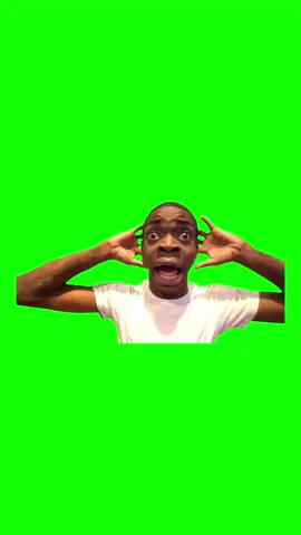 Shocked Guy Meme Green Screen #greenscreen #shockedblackguy #shockedfacememegreenscreen #shockedguy #twitterreaction