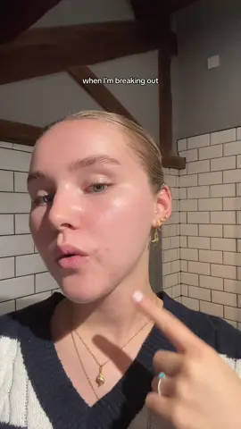 skincare for breakouts! using the @theinkeylist ad oat cleansing balm & salicylic acid cleanser (my faves hehe) #theinkeylist #acne #acneproneskin #skincare #skintok #skincareworthmoney #clearskin #fyp #explore 