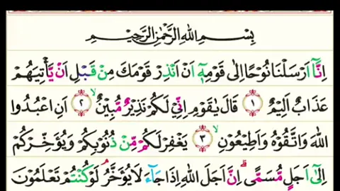 Surah Nuh#murattal #quran #islamic_video