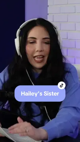 Is Hailey’s sister ok? 🫢 #jessiivee #podcast #podcastclips 