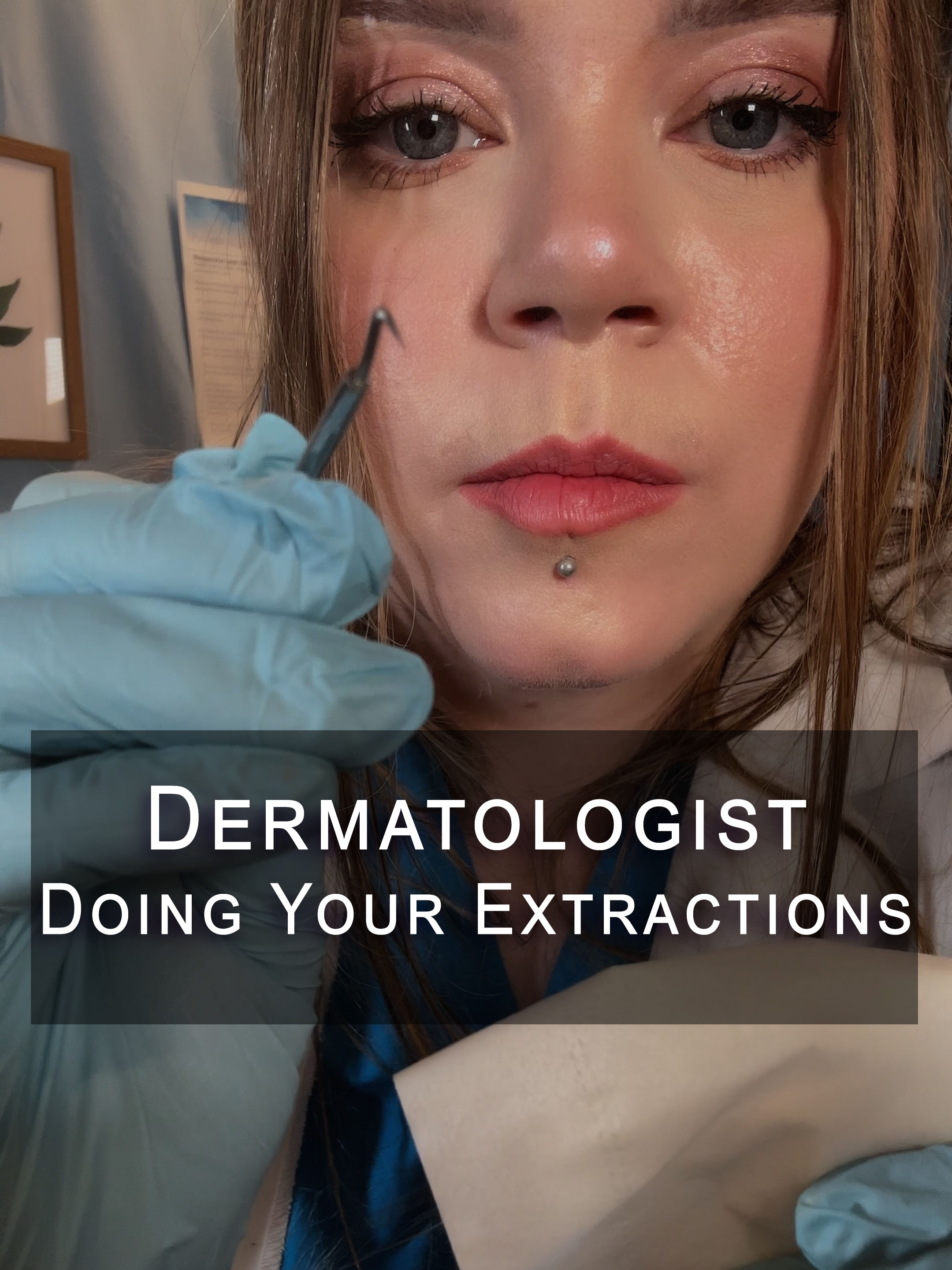 YT: The Cozy Hospital ASMR 🌟 ASMR dermatologist doing your extractions #asmrsounds #asmr #asmrmedical #asmrmedicalroleplay #asmrroleplay #asmrmedicalexam #asmrfacetouching #asmrfaceexam #asmracne #asmrextraction