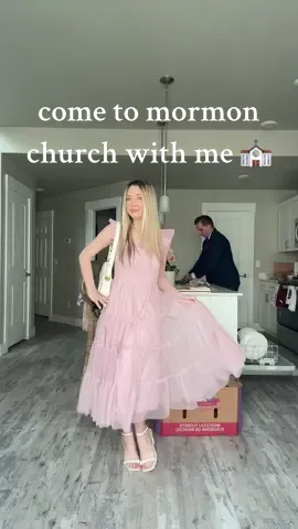 come to mormon church with me ⛪️🌸 dress: @B A L T I C B Ø R N #churchoutfit #grwm #grwmforchurch #sundayreset #todaysvlog #churchgrwm #Vlog #churchvlog #mormon #lds 