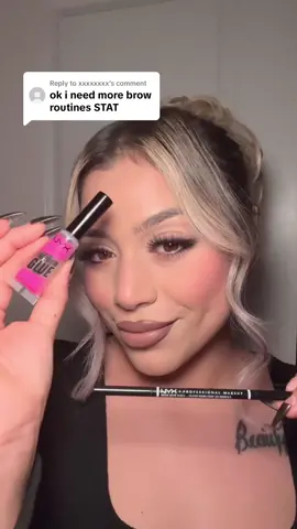 Replying to @xxxxxxxx yupp snatched brows are universal 🌎 #browtutorial #browglue