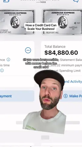 Credit cards can help, you just gotta use them right! #fyp#greenscreenvideo 