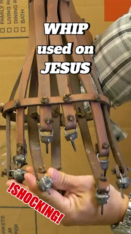 ...when you see the WHIP used on JESUS 😱😭 #shocking #crucifixion #goodfriday #easter