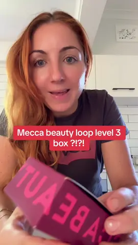 I conpeltly understand these are free gifts but actually you do pay for them in all your spending at Mecca but im confused why they have significantly changed them to a one product box?!?!  #meccabeautyloop #meccabeautylooplevel3 #meccabeautyloopbox 