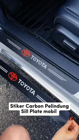 Stiker Carbon Pelindung Sill Plate Mobil. #stiker #sillplate #aksesorismobil 