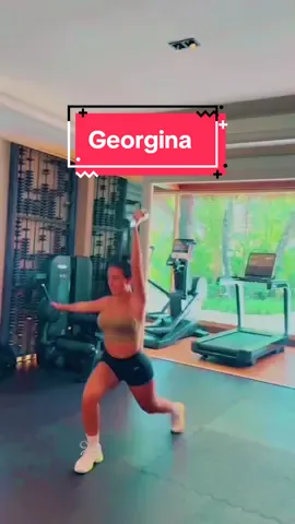 Georgina sport gym #foryou #foryoupage #cr7cristianoronaldo #georginarodriguez #cr7 #trending 
