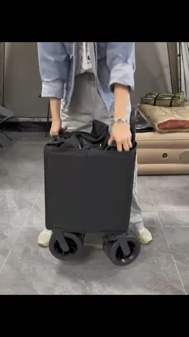 Xe Kéo Dã Ngoại Gấp Gọn Du Lịch Cắm Trại – Xe Kéo Đẩy Đựng Đồ Thương hiệu cao cấp Tmountain, Sức Chứa 120Kg 