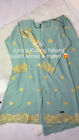 Nak buat baju raya boleh, baju kerja pun bolehhh 🫶🏻🤩 #kurung #kurungcantik #kurungmurah #kurungpahang #kurungsulam #bajuraya beg kuning sini  @atishfinds 