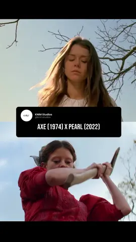Axe (1974) by Frederick R.Friedel Pearl (2022) by Ti West #cinema #filmclips #horror #fyp 