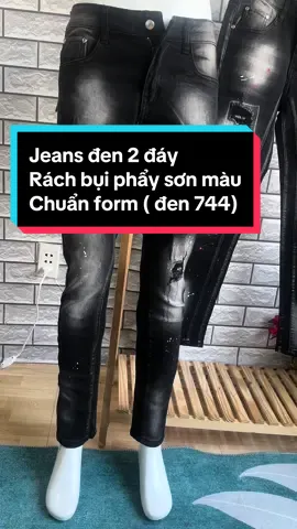 Quần jeans nam dài co giãn 2 đáy đi viền wash loang màu rách tạo kiểu 2 bên, phẩy sơn màu đường may đẹp sắc nét#quanjeansnam #thoitrangnam #quanjeansnammoinhat #quanjeansnamdeptungcm #quandaijeannamrach #quanjeansnamsale #quanjeansnamrachgoihottrend #quanjeanredep #quanjeansnamsieudep 