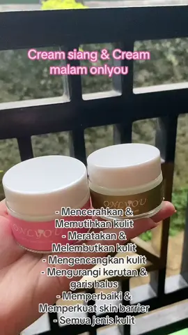Cream pink siang, cream gold malam #skincareonlyou #hargatermurah #bpomdanhalal #semuajeniskulit #foryoupage #spesialramadhan2024🕌 