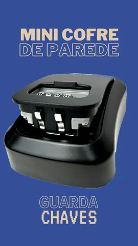 mini cofre de parede! Muito interessante pra quem precisa proteger suas chaves ou pequenos pertences! Se você aluga seu imóvel é muito interessante para usa como compartimento de retirada e devolução de chves! #chaves #portachaves #guardacheves  #cofre #cofrecomsenha #segredro #cofredeparede #minicofre #cofreportatil