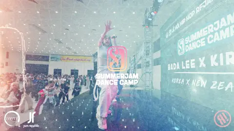 Kirsten x Bada at Summer Jam Dance Camp 2024! 💙💖 #jamrepublic #jra #summerjamdancecamp #rfjam 